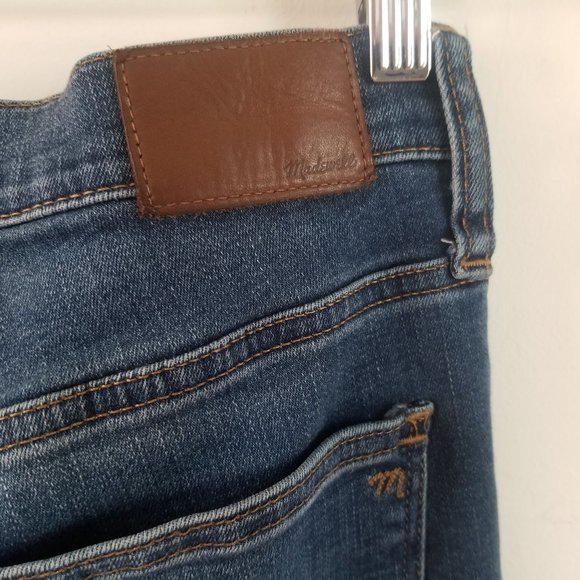 Madewell 10" Roadtripper Jeans in Playford Wash 28 Tall - Picture 9 of 9